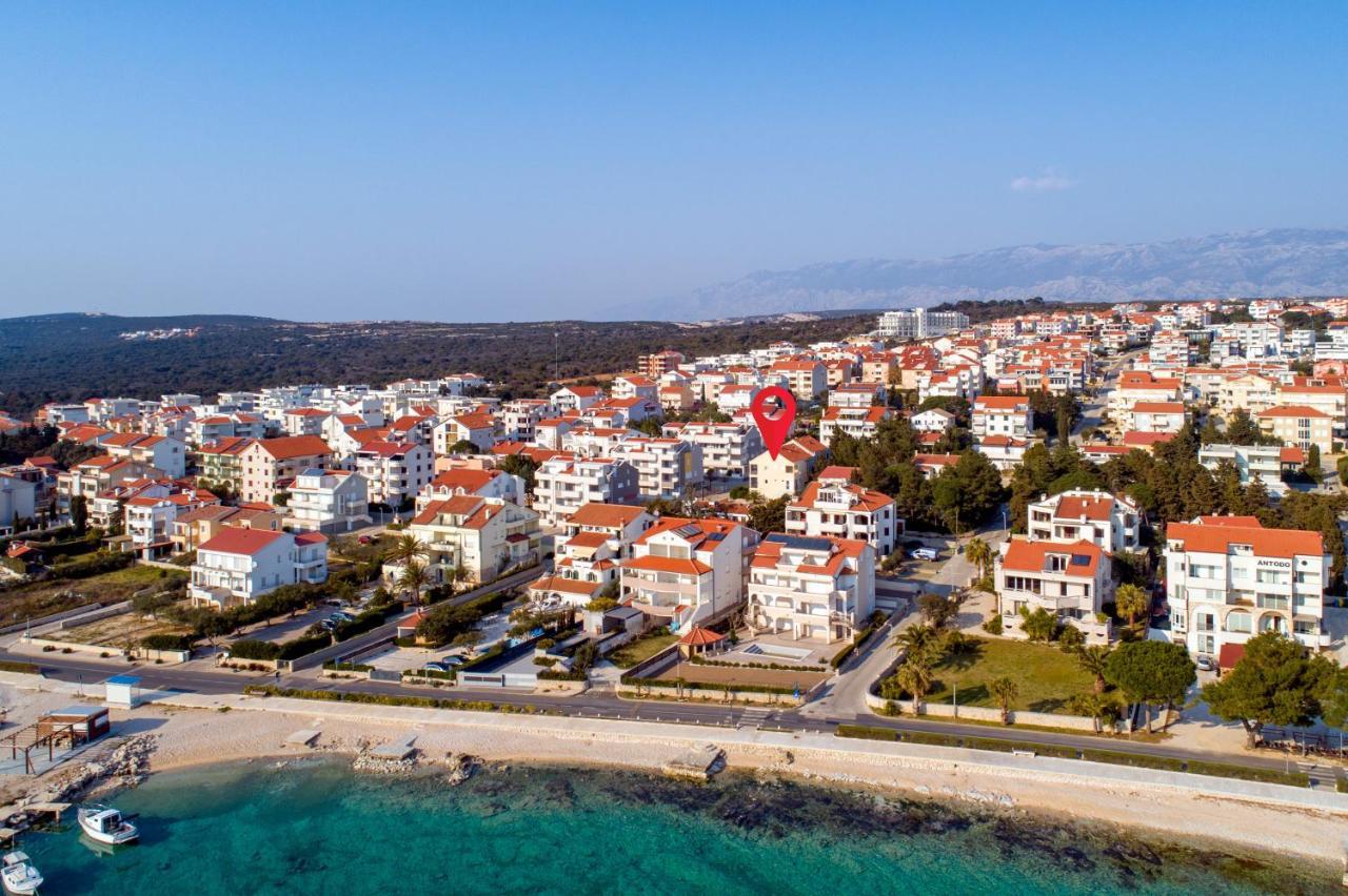 Apartman Michael / Novalja / Zrce Esterno foto